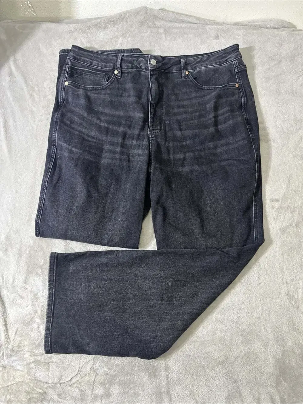 Judy Blue Straight Leg Jeans Women’s 22W Dark Wash High Rise Stretch Plus